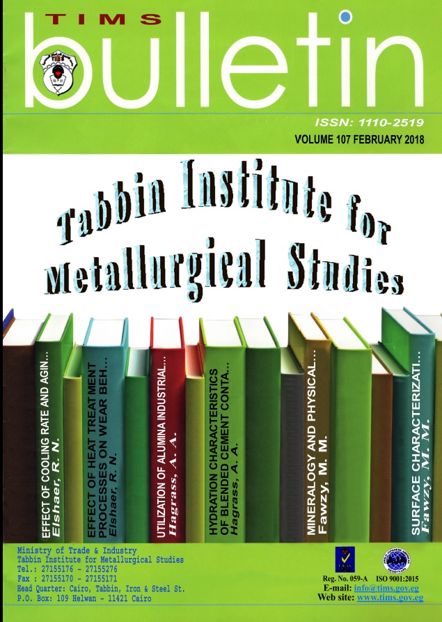 The Bulletin Tabbin Institute for Metallurgical Studies (TIMS)